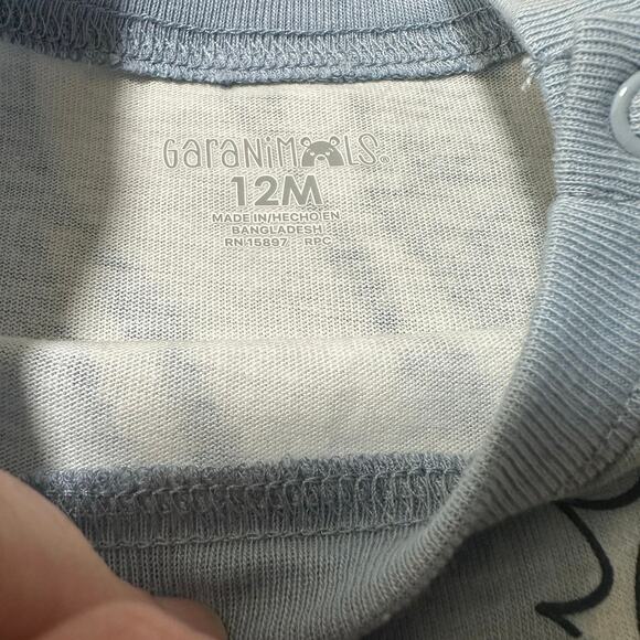 Garanimals Romper Toddler Boy 18m NWT Tie Dye Summer Skater Smiley Happy Days - Picture 3 of 5